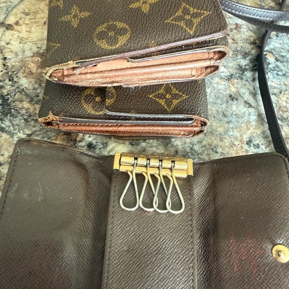 LV Bundle! 5 Lux Items❤️‍🔥Rare Louis Vuitton Pony Hair Crossbody Purse + - Picture 5 of 7
